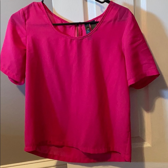 Fun & Flirt Tops - Pink/Fuchsia blouse